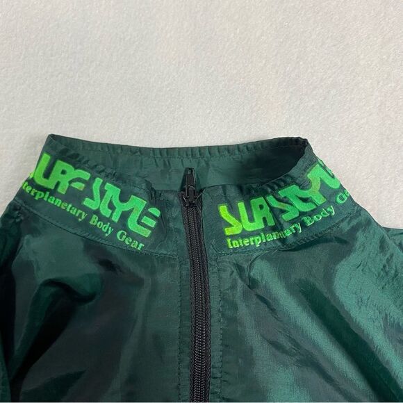 Vintage Rare Surf Style 1995 Year Of Wisdom Cannabis Windbreaker Jacket One Size - Picture 7 of 10